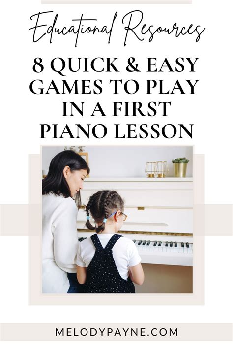 Piano Lesson Inspiration