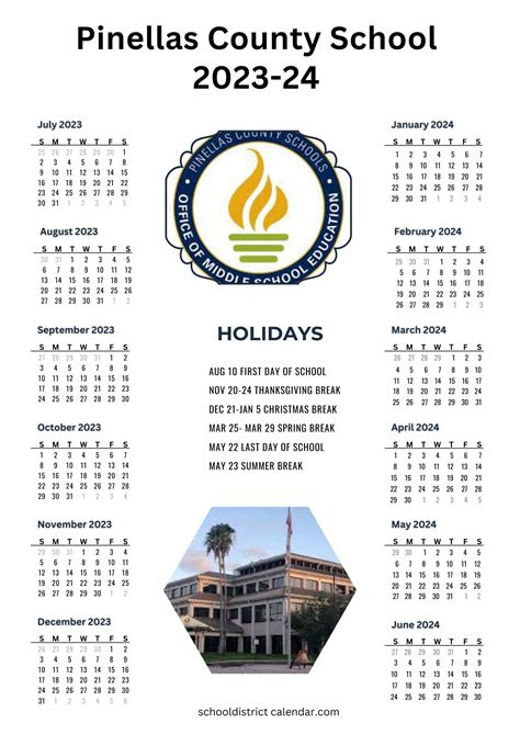 Pinellas County School Calendar Image 10