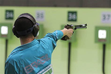 Competitive pistol shooting