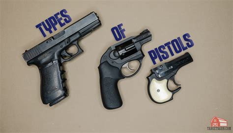 Variation of pistols types