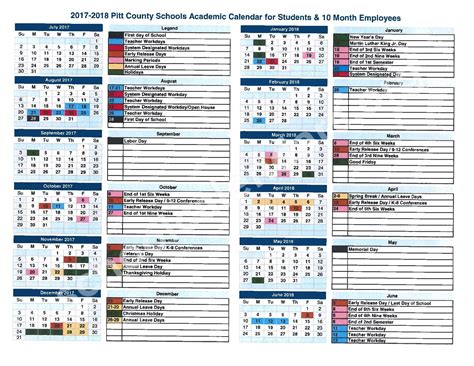 Pitt County Schools NC Calendar FAQs