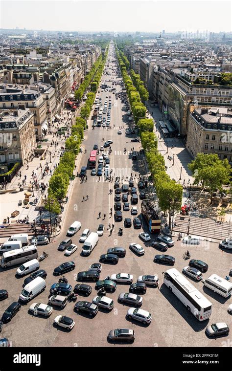 Busy Streets of Place Charles de Gaulle