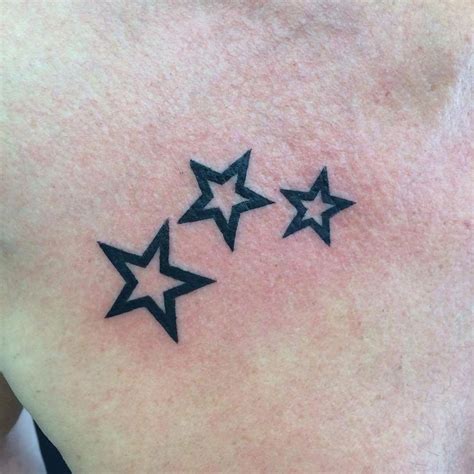 Placement of Star Tattoos