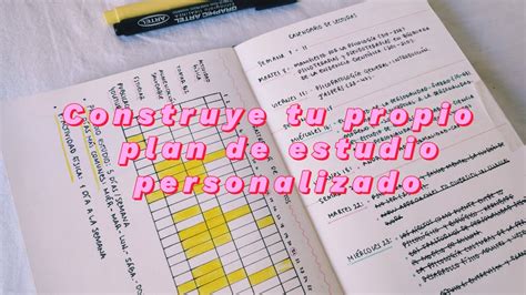 Plan de Estudio Personalizado