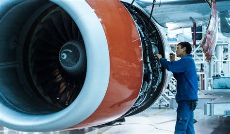 Plane engineer being interviewed for a job