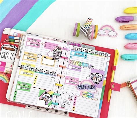 Inspiration for using a planner