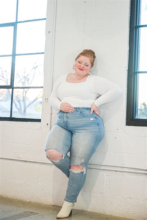 Plus-size jeans