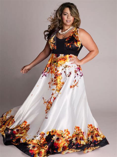 Plus-size maxi dress