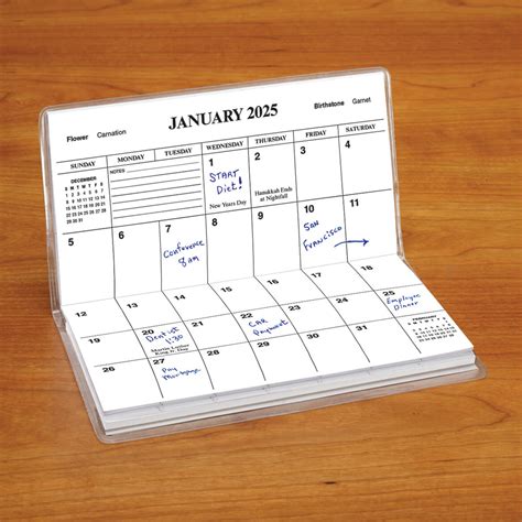 Pocket Calendar Accessories Image