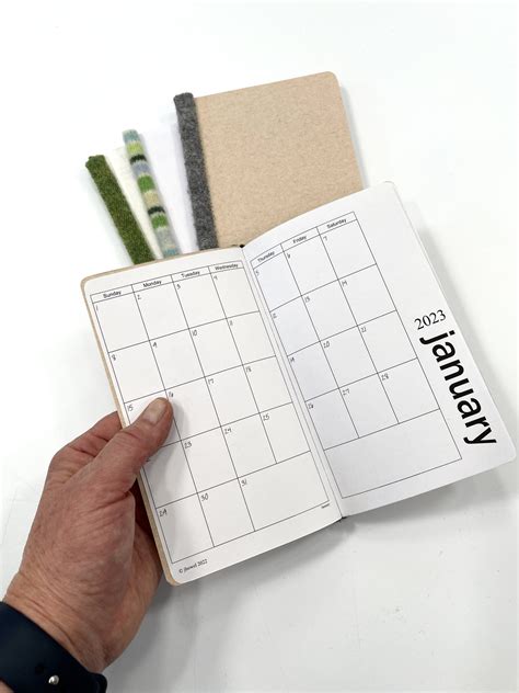 Pocket Printed Calendars