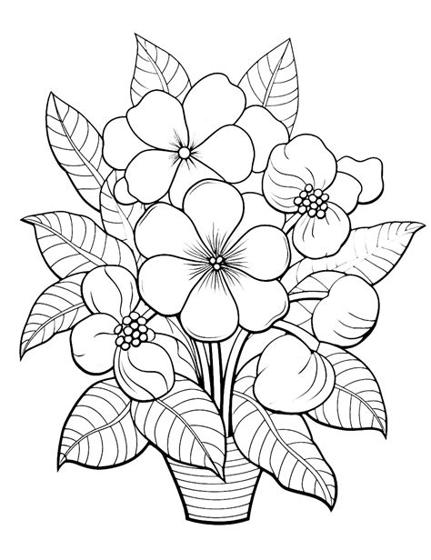 Popular types of flower printables, including roses and sunflowers