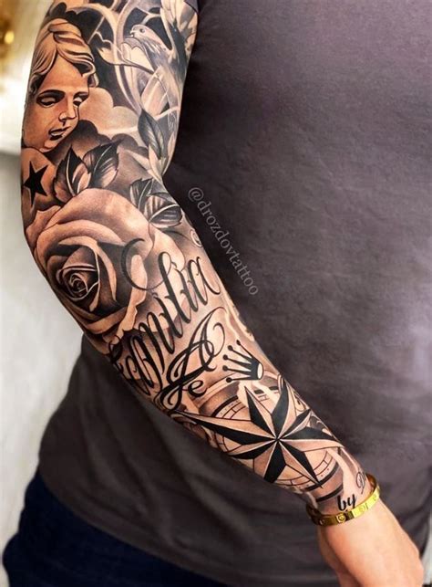 Popular full sleeve tattoo designs