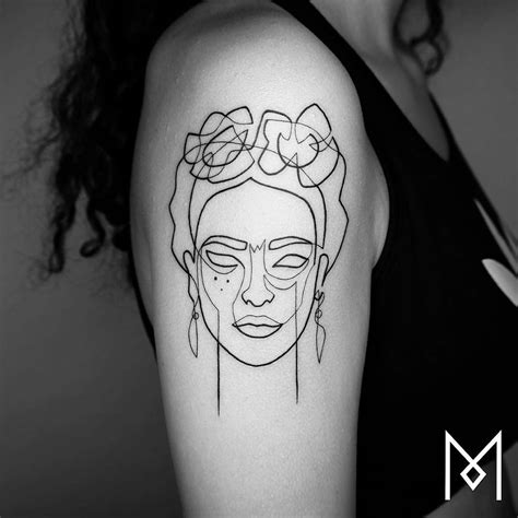 Popular Line Art Tattoos