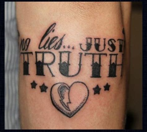 popular one truth tattoo ideas