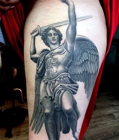 Popular St Michael Tattoo Designs