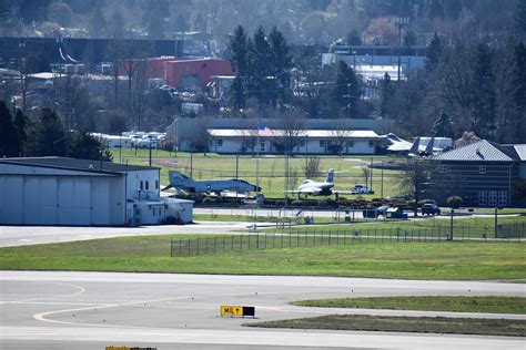 Aerial view of the Portland Air National Guard Base