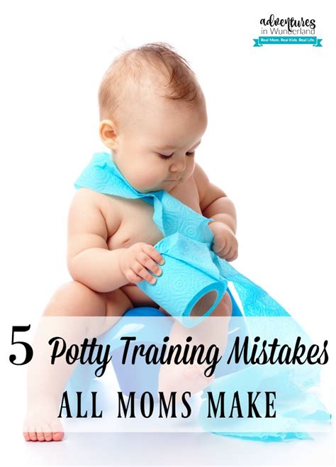 Potty training mistakes