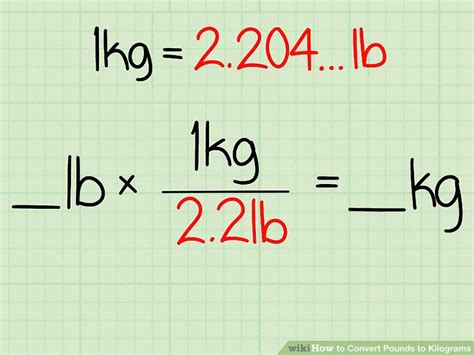 Pounds to Kilograms Conversion for Science