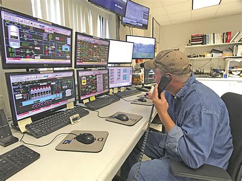 Power Plant Operator Control Room