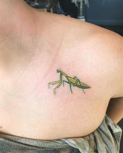 Praying Mantis Tattoo Colors