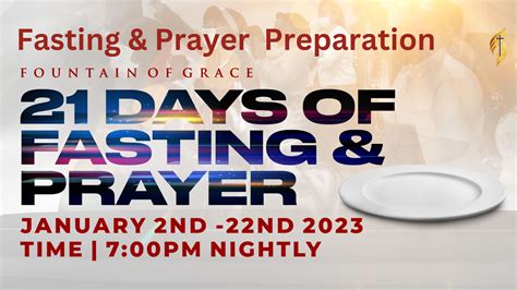 Description of Fasting Preparation