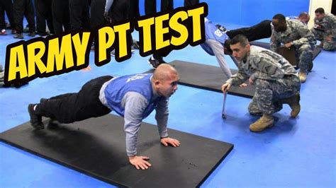 Preparing for the Army Physical Fitness Test