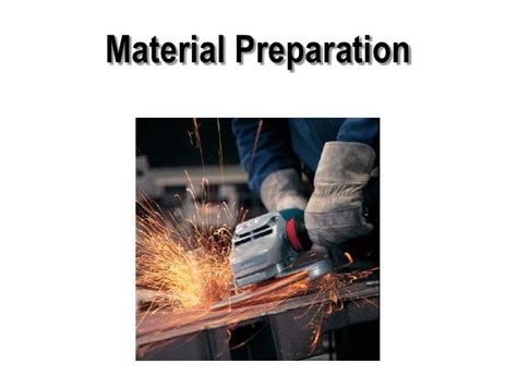 Preparing Materials Image