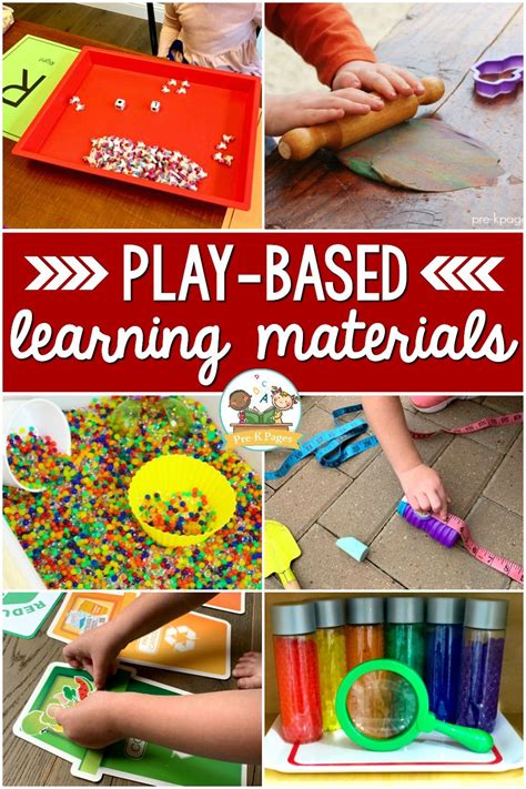 Preschool learning materials and resources