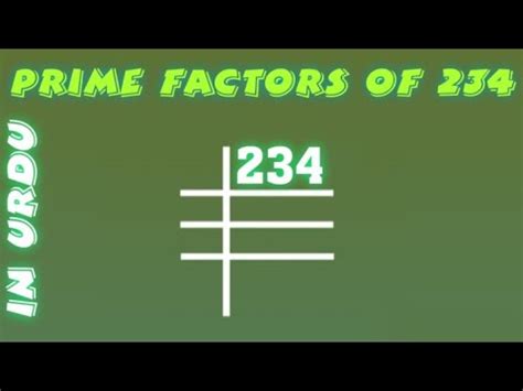 List of prime factors