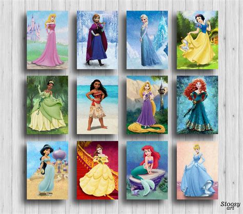 Princess prints for decorating rooms