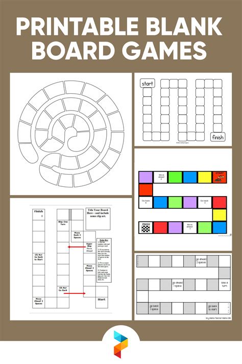 Printable Board Games