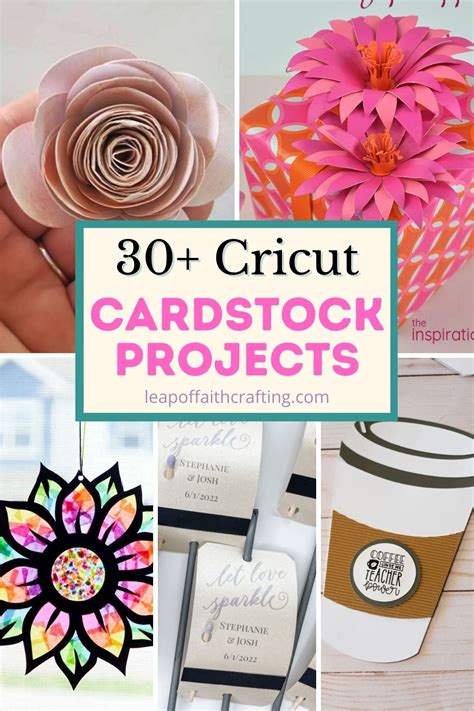 Printable Cardstock and Craft Projects