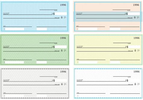 Printable checks