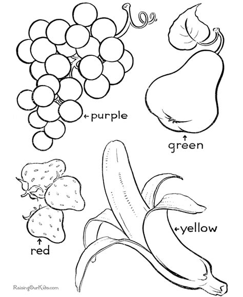 Printable Color Sheets for Education