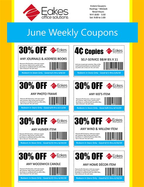 Printable Coupons for Retail Stores