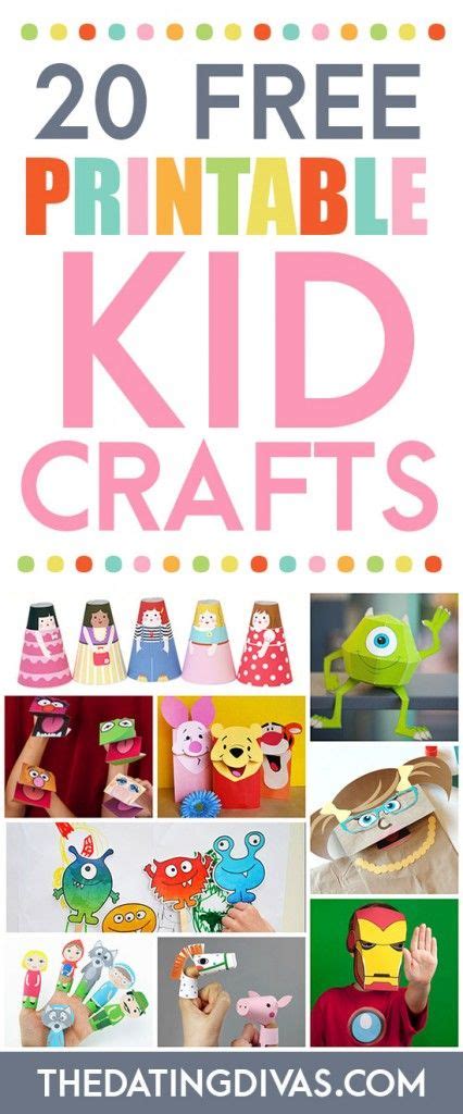 Printable Crafts for Children