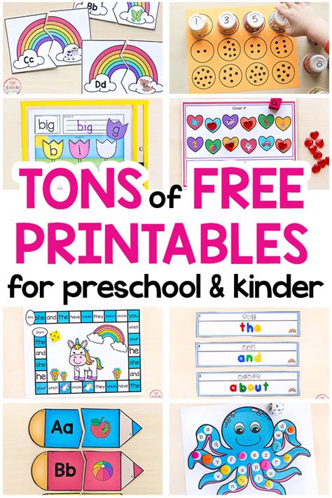 Printable Educational Crafts