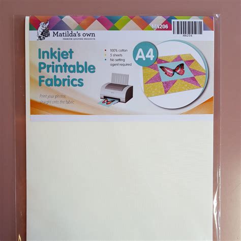 Printable fabric accessories