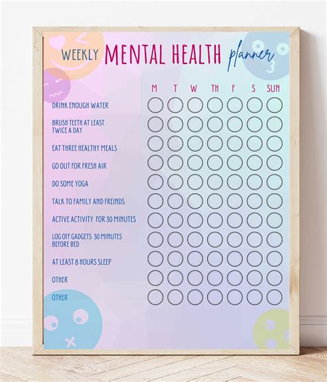 Printable Planners for Mental Health