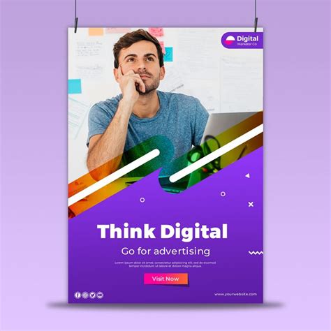 Printable posters for marketing