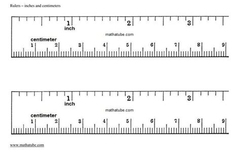 Description of Printable Ruler for DIY Projects