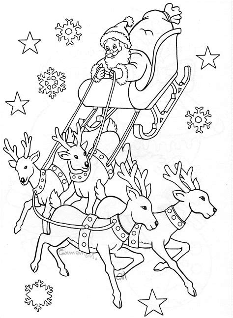 Printable Santas Sleigh