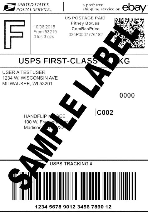 Printable Shipping Labels