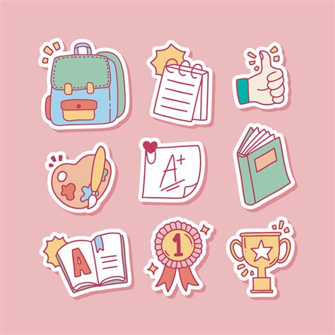 Printable Stickers for Education