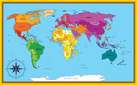 Printing a World Map Image