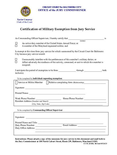 Prior Military Service Exemption