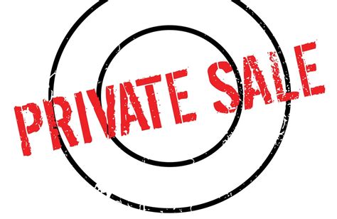 Private sale