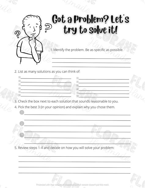 Problem-Solving Worksheets