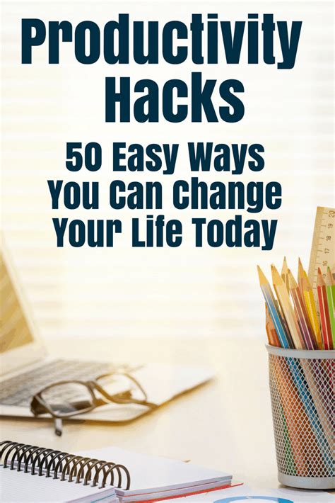 Productivity Hacks for Daily Life