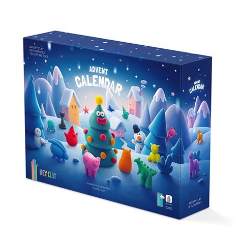 Project Ideas for a Clay Advent Calendar